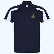JC043   Contrast cool polo (Adult)